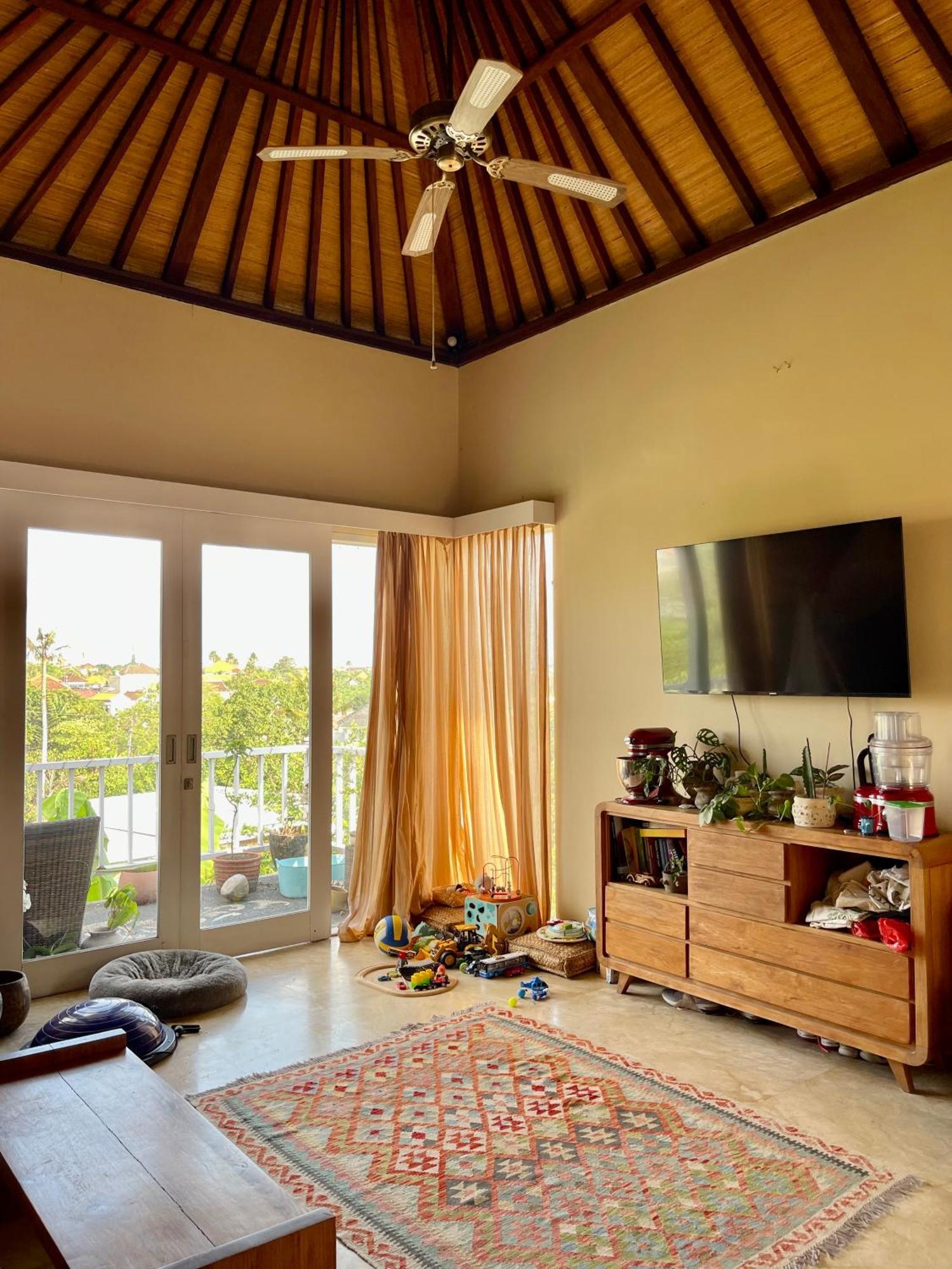 Private Suite In A Kids Friendly Big Shared Villa In Canggu 外观 照片